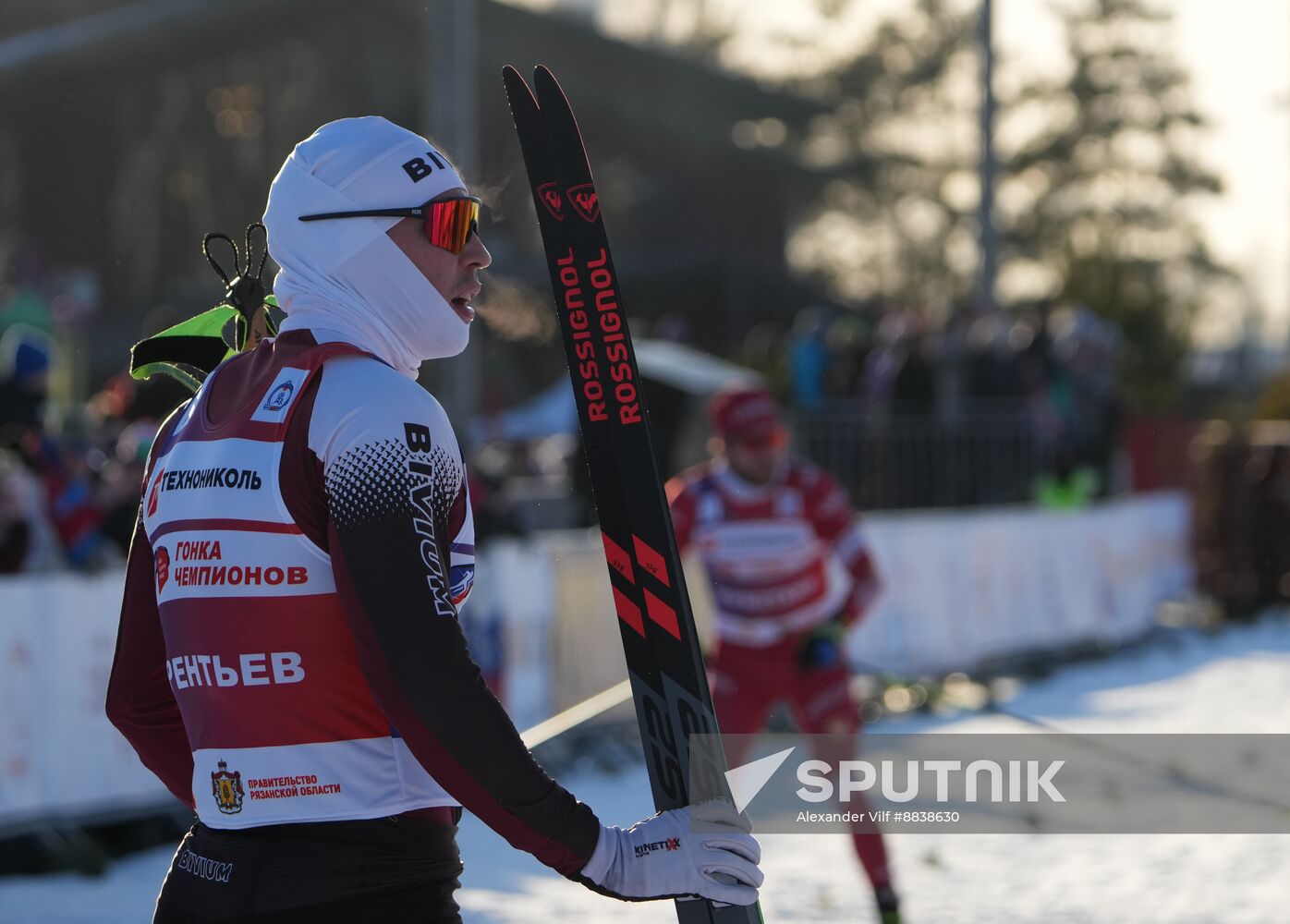 Russia Skiing Champions Race