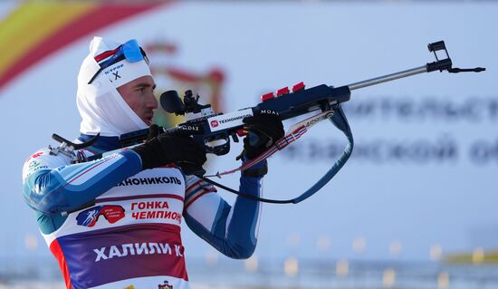 Russia Skiing Champions Race