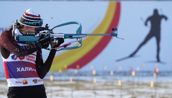 Russia Skiing Champions Race