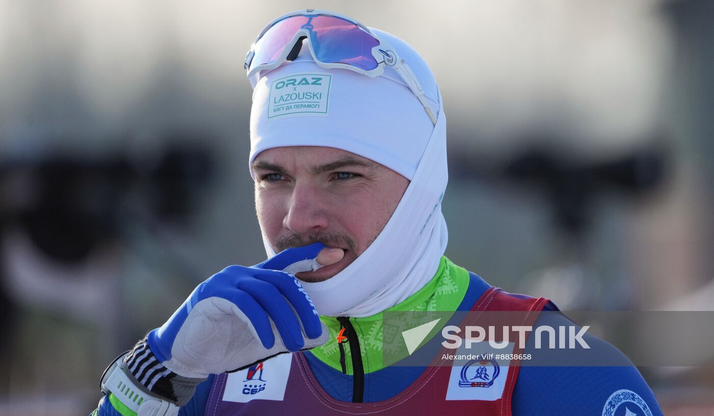 Russia Skiing Champions Race