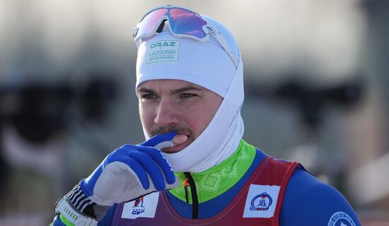 Russia Skiing Champions Race