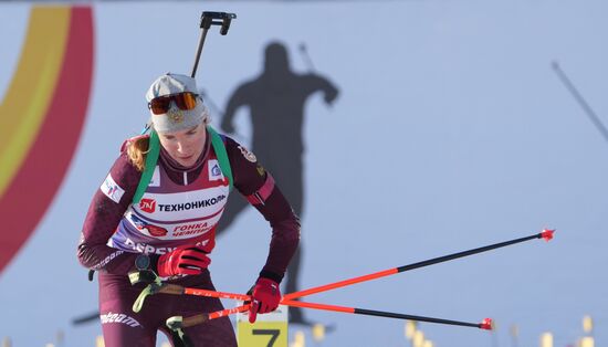 Russia Skiing Champions Race