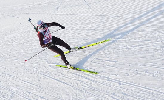 Russia Skiing Champions Race