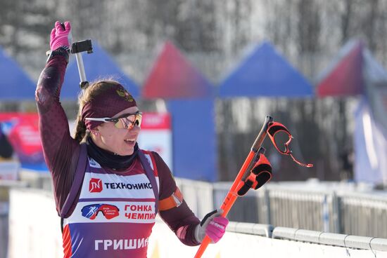 Russia Skiing Champions Race