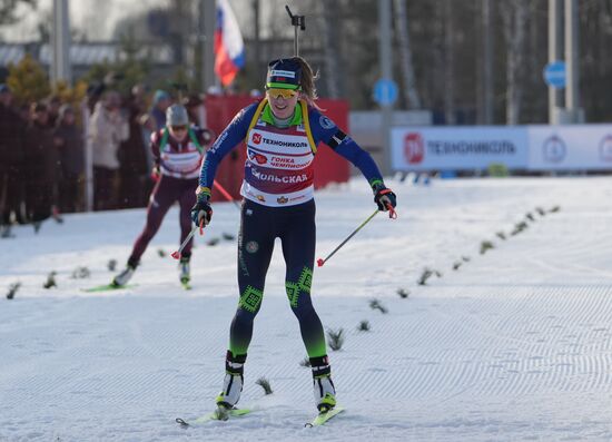 Russia Skiing Champions Race
