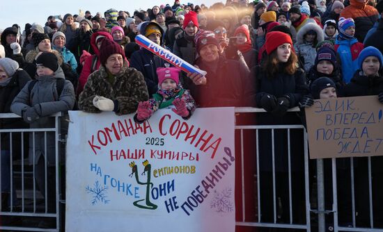 Russia Skiing Champions Race