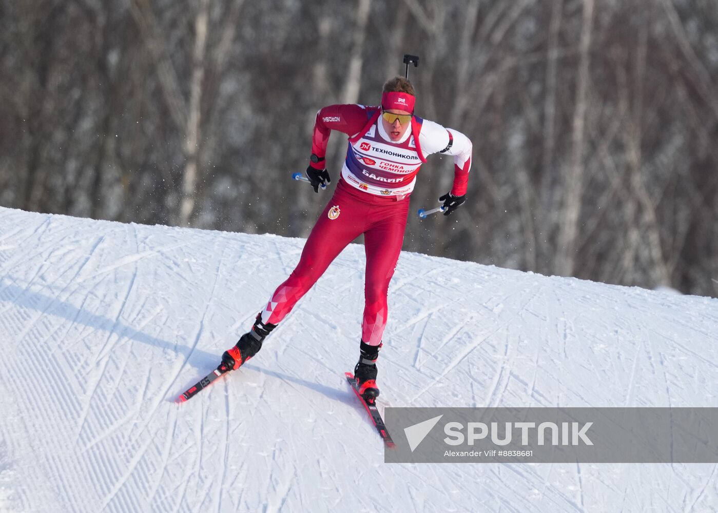 Russia Skiing Champions Race