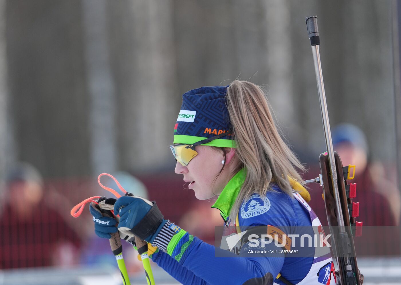 Russia Skiing Champions Race