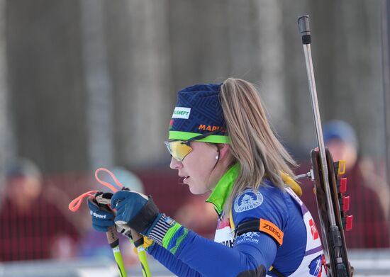 Russia Skiing Champions Race