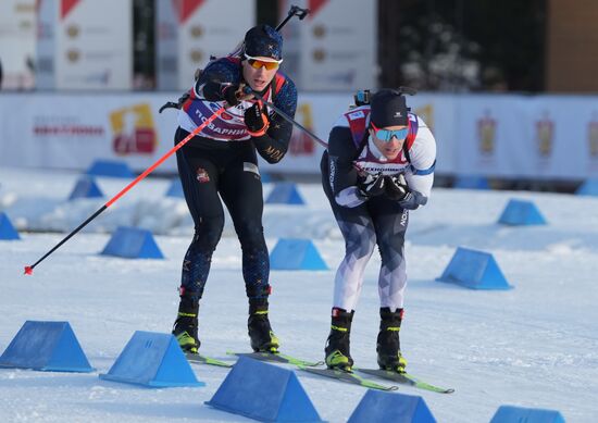 Russia Skiing Champions Race