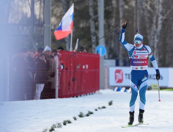 Russia Skiing Champions Race