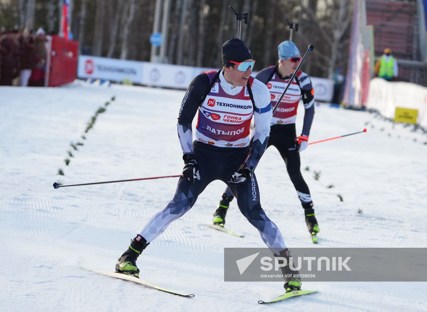 Russia Skiing Champions Race