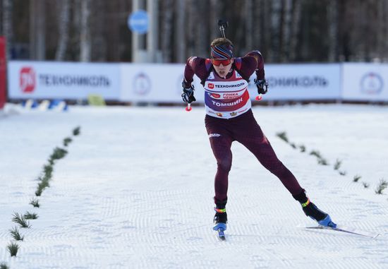Russia Skiing Champions Race
