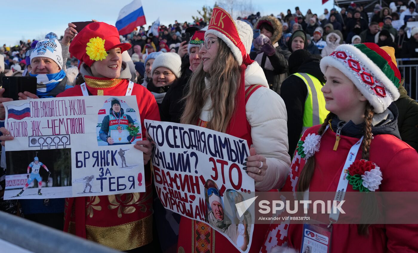 Russia Skiing Champions Race