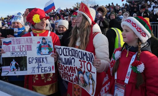 Russia Skiing Champions Race