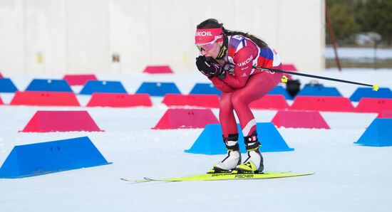 Russia Skiing Champions Race