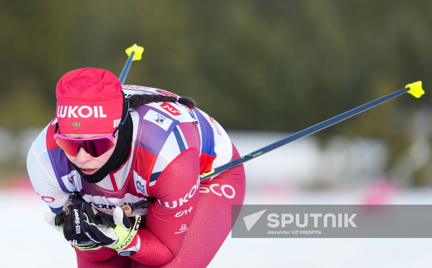 Russia Skiing Champions Race