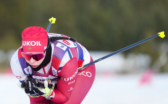 Russia Skiing Champions Race