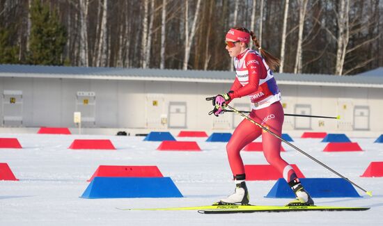 Russia Skiing Champions Race