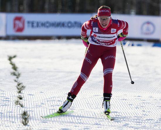 Russia Skiing Champions Race