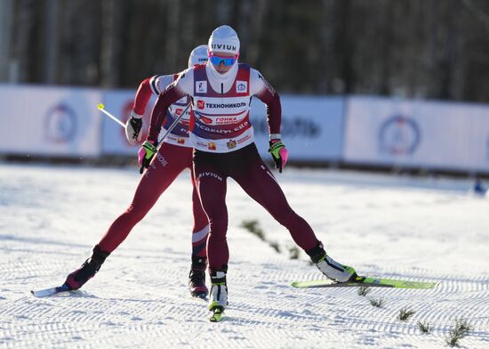 Russia Skiing Champions Race