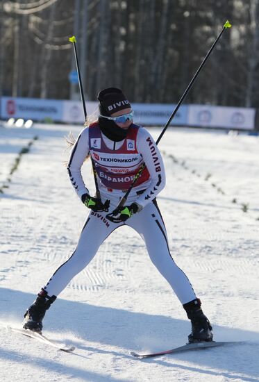 Russia Skiing Champions Race