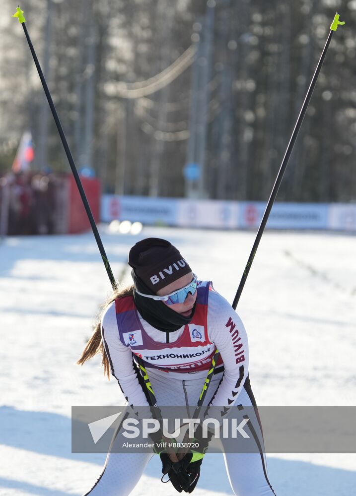 Russia Skiing Champions Race