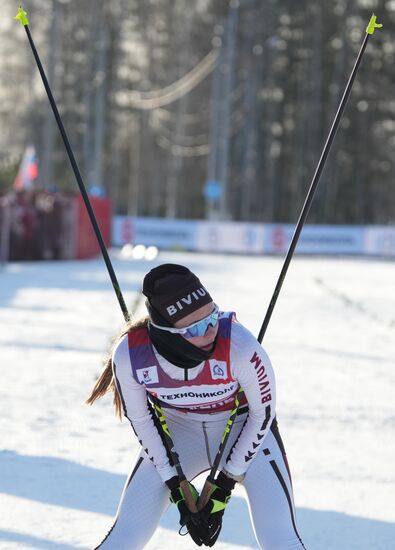 Russia Skiing Champions Race