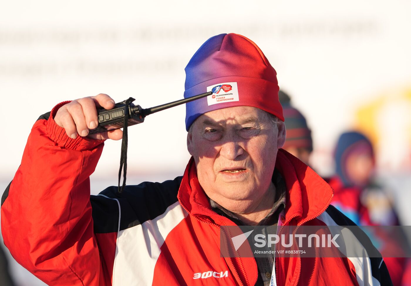 Russia Skiing Champions Race