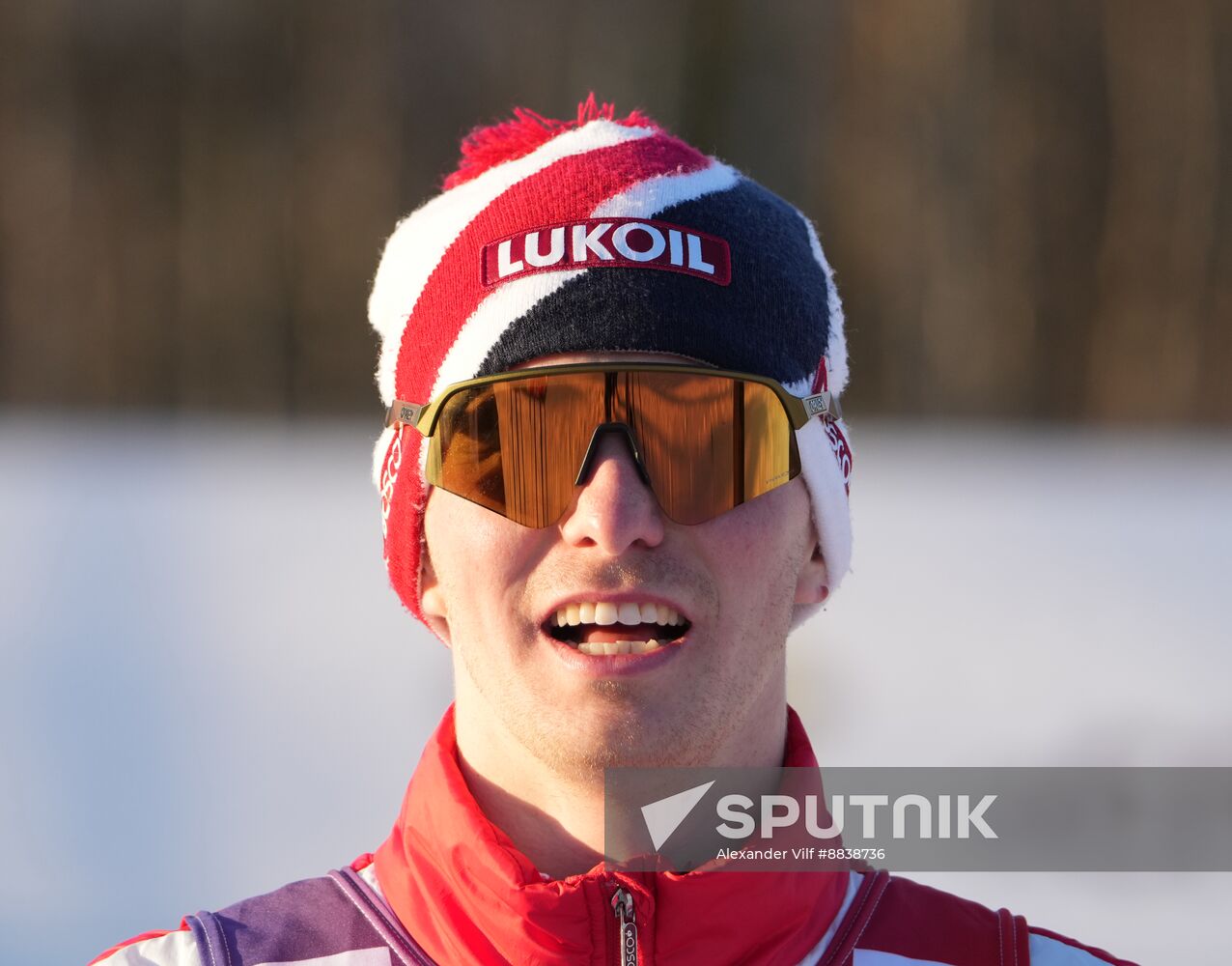 Russia Skiing Champions Race