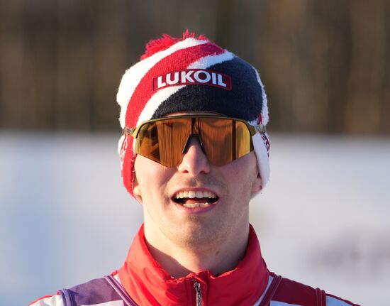 Russia Skiing Champions Race