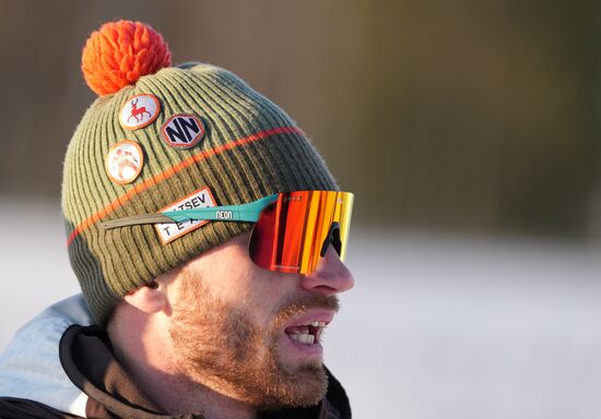 Russia Skiing Champions Race