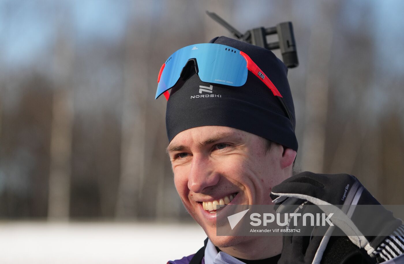 Russia Skiing Champions Race