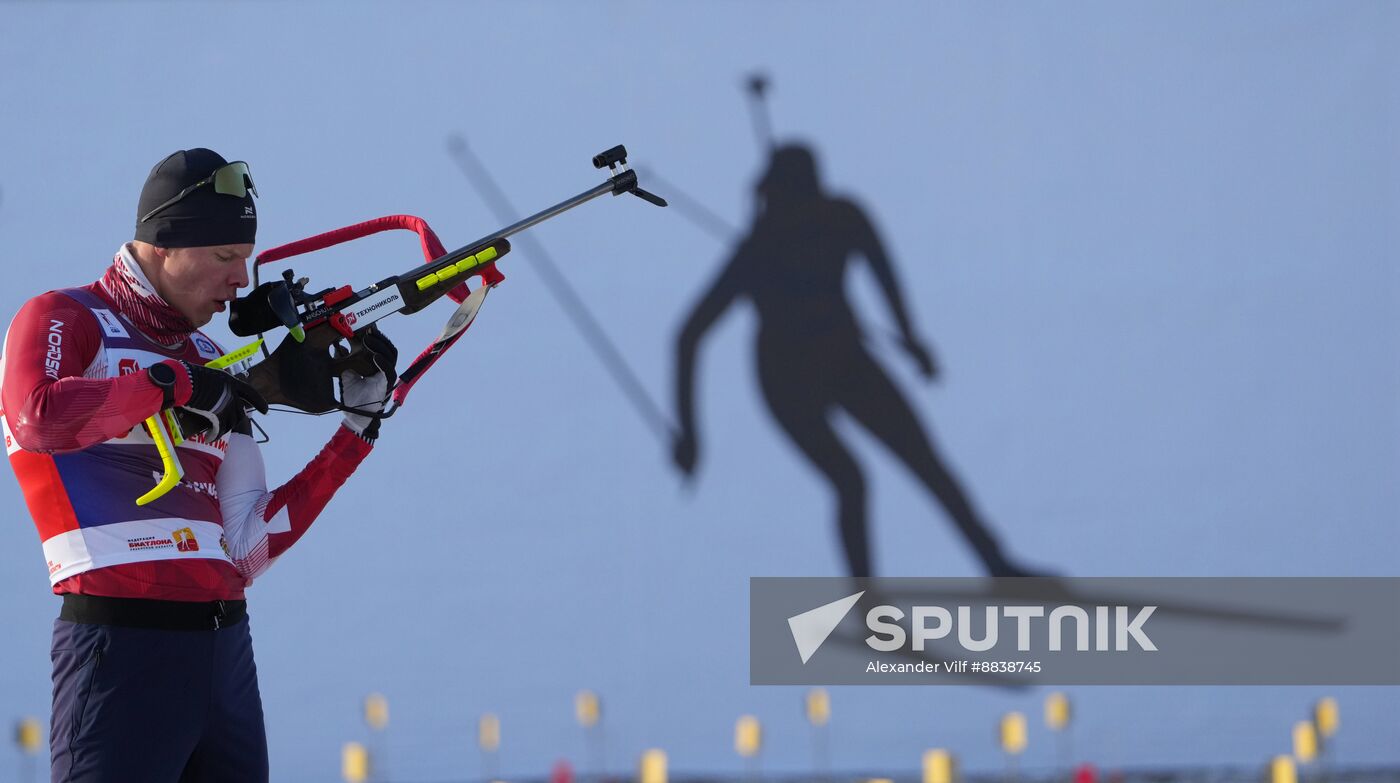 Russia Skiing Champions Race