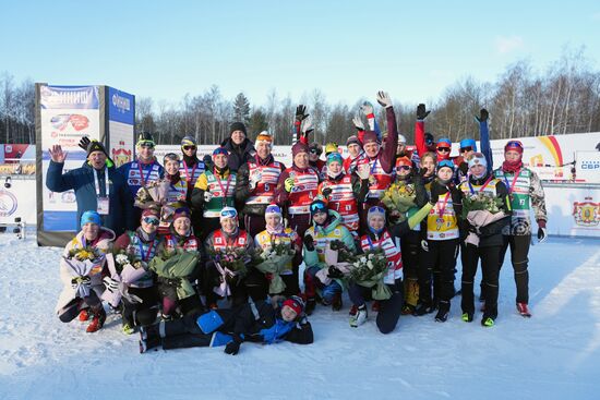 Russia Skiing Champions Race