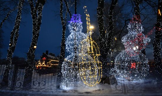 Russia New Year Season Tourism