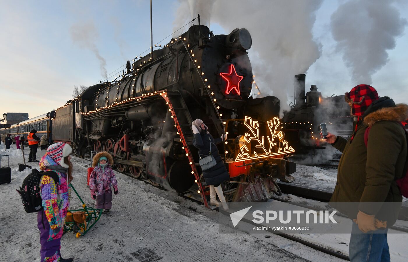 Russia New Year Season Tourism