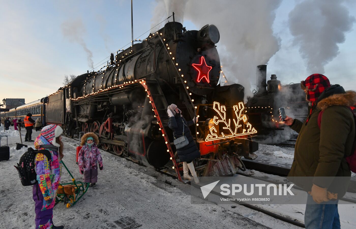 Russia New Year Season Tourism