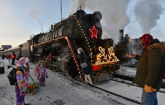 Russia New Year Season Tourism