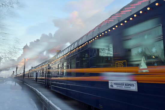 Russia New Year Season Tourism