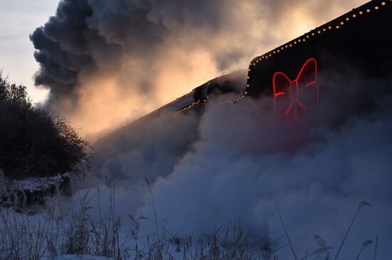 Russia New Year Season Tourism