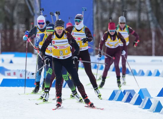 Russia Skiing Champions Race