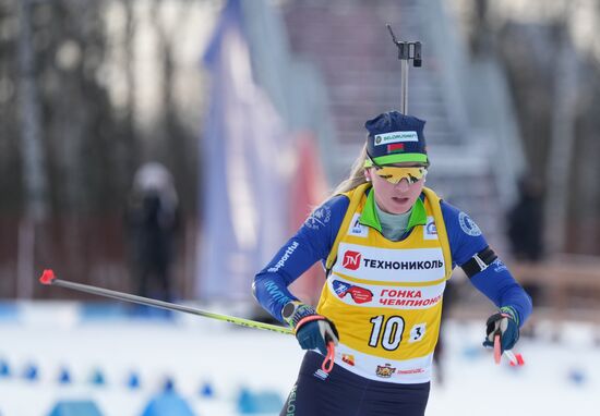 Russia Skiing Champions Race