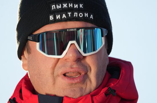 Russia Skiing Champions Race