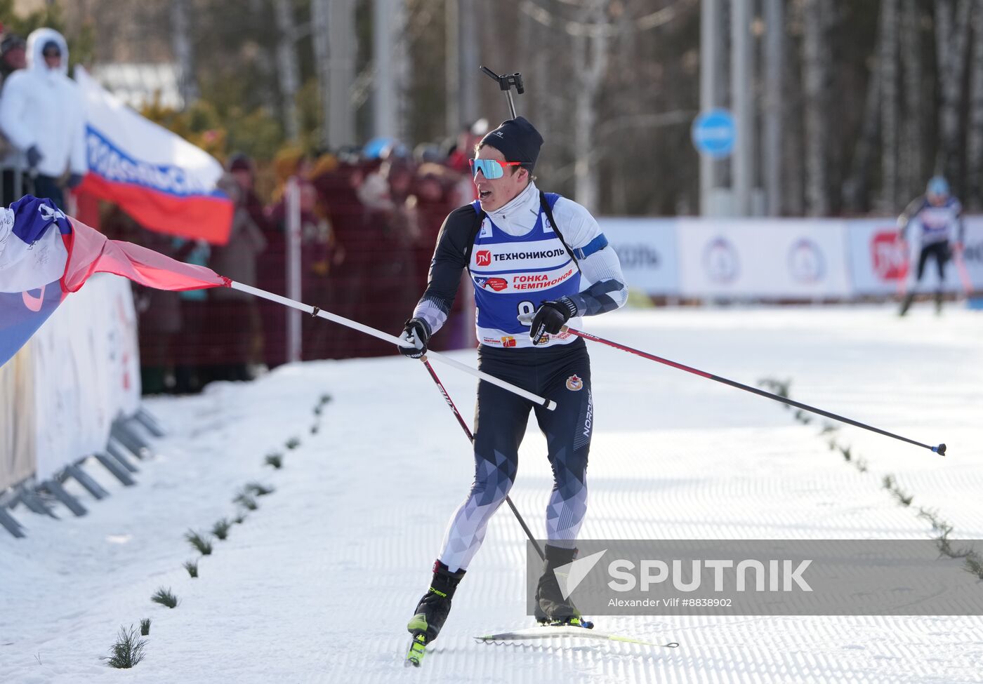 Russia Skiing Champions Race