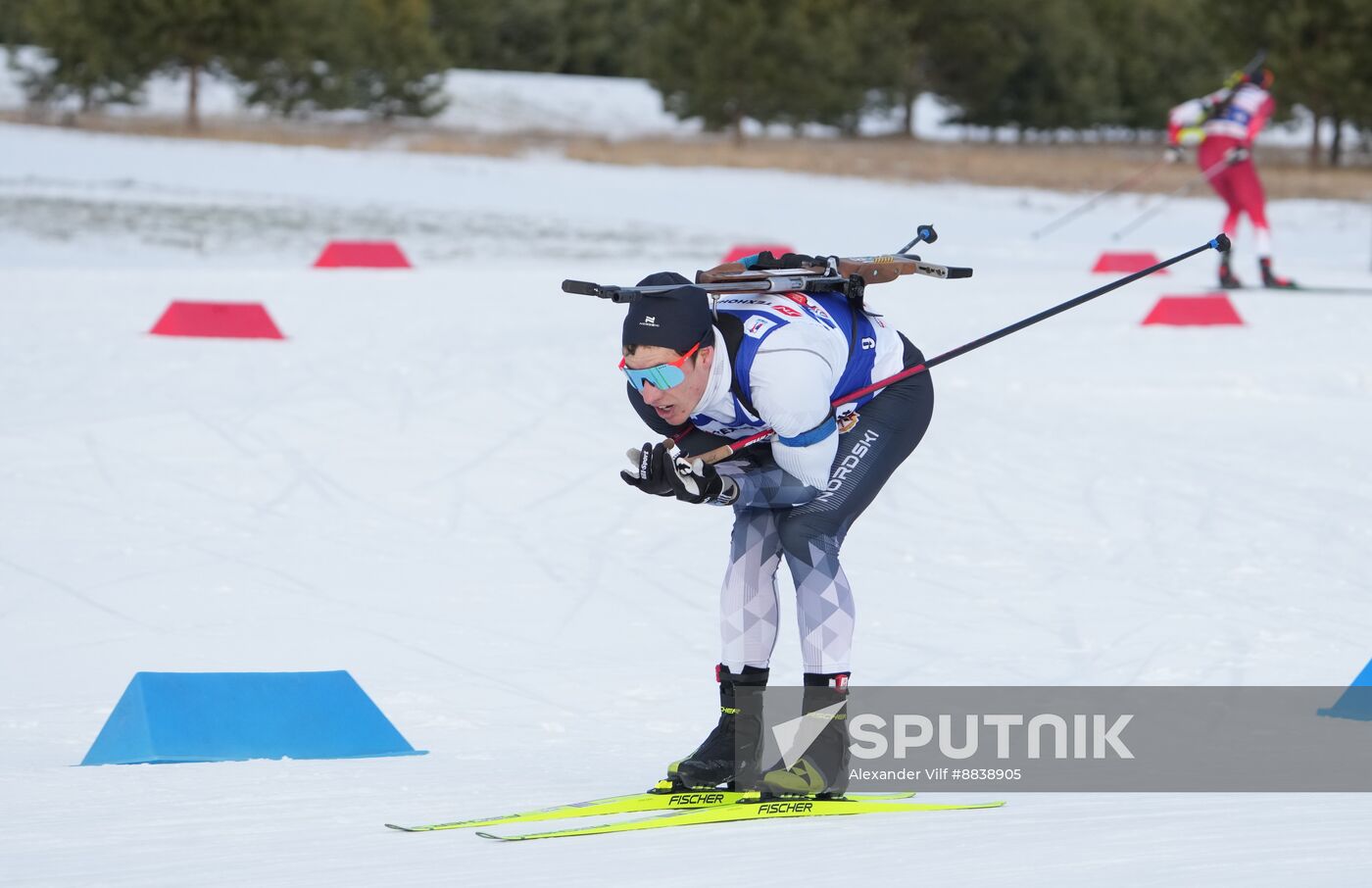 Russia Skiing Champions Race