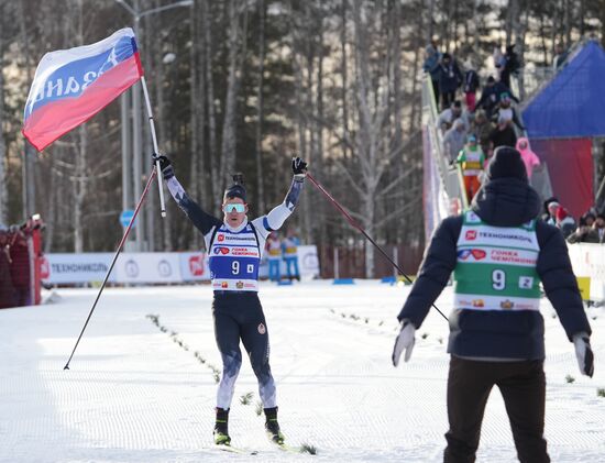 Russia Skiing Champions Race