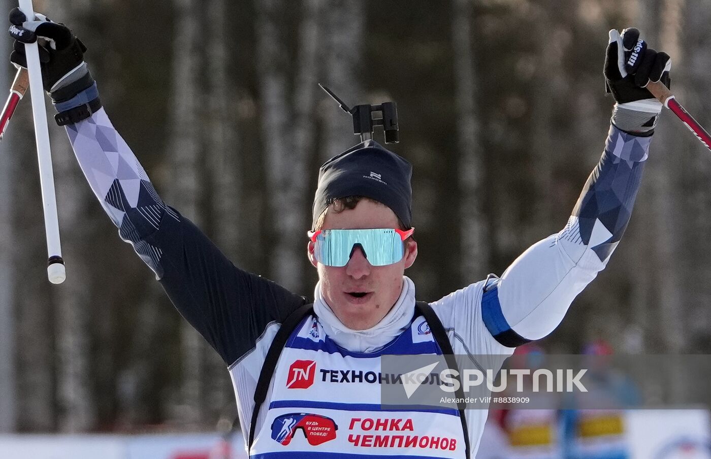 Russia Skiing Champions Race