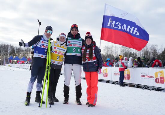 Russia Skiing Champions Race