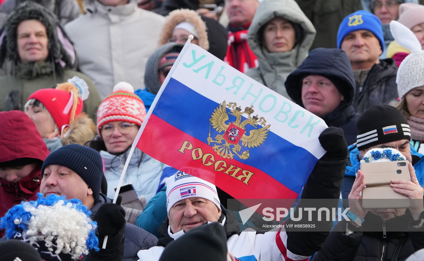 Russia Skiing Champions Race